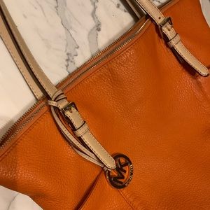Michael Kors Medium Orange Shoulder Bag